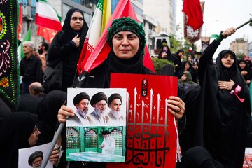 مراسم جاماندگان تشییع رهبر شهید -بابل