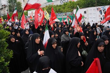 مراسم جاماندگان تشییع رهبر شهید -بابل