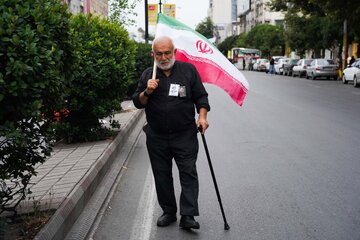 مراسم جاماندگان تشییع رهبر شهید -بابل