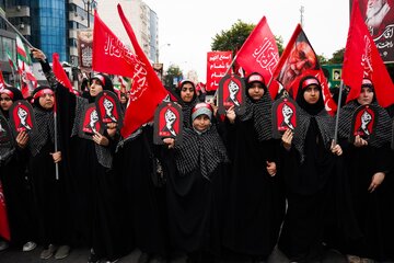 مراسم جاماندگان تشییع رهبر شهید -بابل