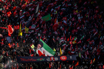 مراسم تشییع پیکر مطهر رهبر شهید انقلاب - مشهد/ 6