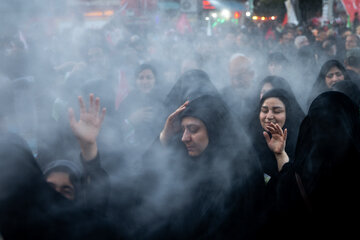 مراسم تشییع پیکر مطهر رهبر شهید انقلاب - مشهد/ 6
