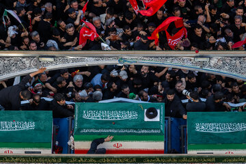 مراسم تشییع پیکر مطهر رهبر شهید انقلاب - مشهد/ 6