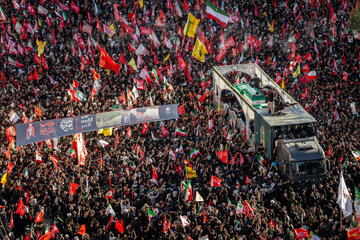 مراسم تشییع پیکر مطهر رهبر شهید انقلاب - مشهد/ 6