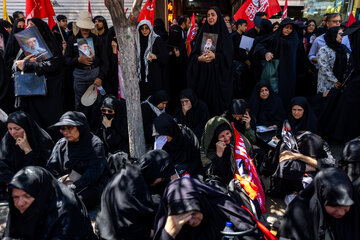 مراسم تشییع پیکر مطهر رهبر شهید انقلاب - مشهد/ 6