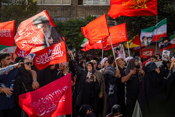 مراسم تشییع پیکر مطهر رهبر شهید انقلاب - مشهد/ 6