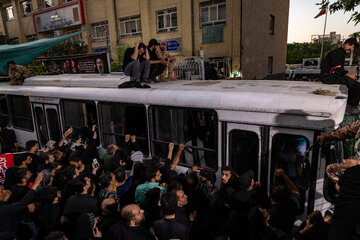 مراسم تشییع پیکر مطهر رهبر شهید انقلاب - مشهد/ 6