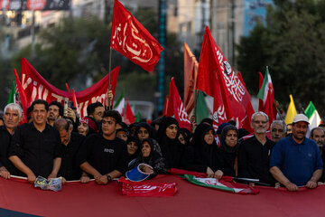 مراسم تشییع پیکر مطهر رهبر شهید انقلاب - مشهد /۴