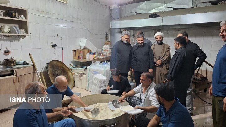 میدان‌داری خادمیاران سیستان و بلوچستان در مشهد