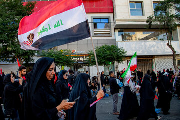 مراسم تشییع پیکر مطهر رهبر شهید انقلاب - مشهد