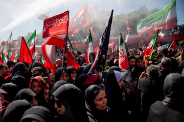مراسم تشییع پیکر مطهر رهبر شهید انقلاب - مشهد