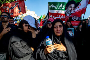 مراسم تشییع پیکر مطهر رهبر شهید انقلاب - مشهد