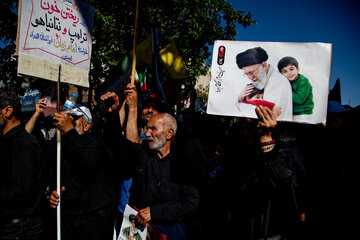 مراسم تشییع پیکر مطهر رهبر شهید انقلاب - مشهد