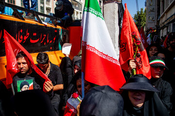 مراسم تشییع پیکر مطهر رهبر شهید انقلاب - مشهد