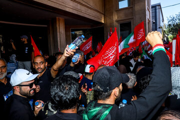 مراسم تشییع پیکر مطهر رهبر شهید انقلاب - مشهد/ ۵