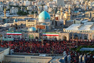 مراسم تشییع پیکر مطهر رهبر شهید انقلاب - مشهد/ ۵