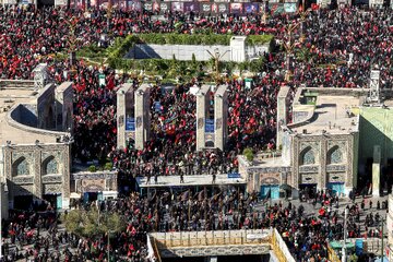 مراسم تشییع پیکر مطهر رهبر شهید انقلاب - مشهد/ ۵