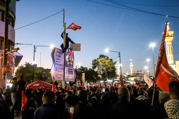 مراسم تشییع پیکر مطهر رهبر شهید انقلاب - مشهد/ ۵