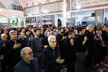 مراسم شام غریبان رهبر شهید - اهر