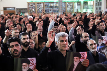 مراسم شام غریبان رهبر شهید - اهر