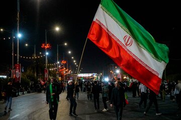 تجمع محوری مردم اهواز در بدرقه آقای شهید ایران