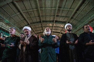 تشییع پیکر سه شهید حافظ امنیت در اهواز