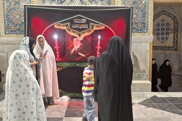 رواق دارالذکر؛ محل تدفین رهبر شهید انقلاب