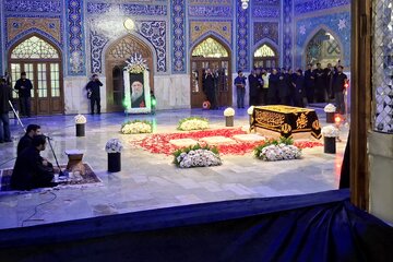 رواق دارالذکر؛ محل تدفین رهبر شهید انقلاب