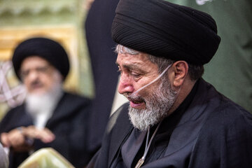 مراسم ترحیم امام مجاهد شهید در حرم حضرت فاطمه معصومه(س)