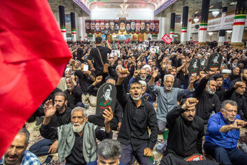 مراسم ترحیم امام مجاهد شهید در حرم حضرت فاطمه معصومه(س)