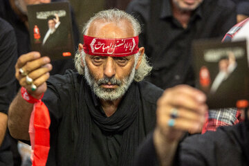 مراسم ترحیم امام مجاهد شهید در حرم حضرت فاطمه معصومه(س)