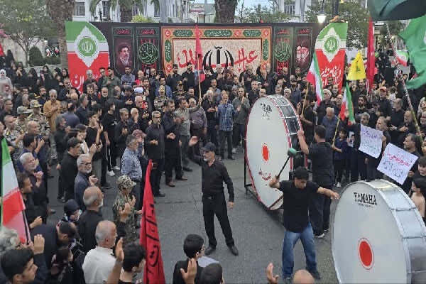مازندران همدل با ایران در بدرقه آقای شهید