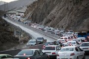 اعمال محدودیت ترافیکی در محور کندوان و آزادراه تهران-شمال