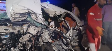 خواب آلودگی راننده در کمربندی فردوس جان دو نفر را گرفت