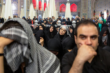 مجلس روضه و يادبود «آقای شهيد ايران» - حرم مطهر رضوی
