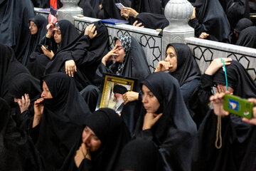 مجلس روضه و يادبود «آقای شهيد ايران» - حرم مطهر رضوی