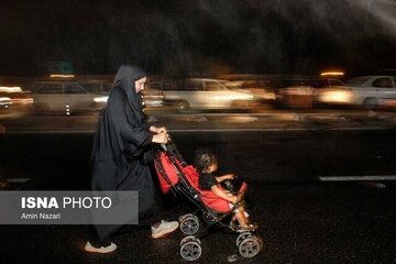 تامین ایمنی تردد ایمن کاروان‌های مشایه در مسیرهای خوزستان 