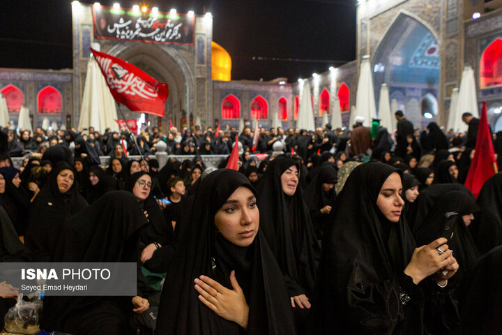 آیین بزرگداشت رهبر شهید در حرم رضوی/ تجدید میثاق امت با آرمان‌های ولایت&nbsp;