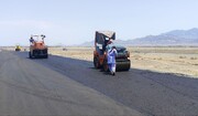 آغاز عملیات آسفالت ۲۶ کیلومتر بزرگراه در شمال سیستان وبلوچستان