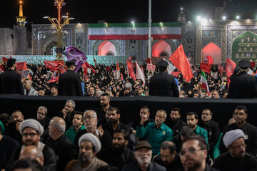 دومین شب بزرگداشت رهبر شهید انقلاب اسلامی - حرم مطهر رضوی