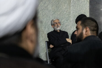 حداد عادل در دومین شب بزرگداشت رهبر شهید انقلاب اسلامی - حرم مطهر رضوی