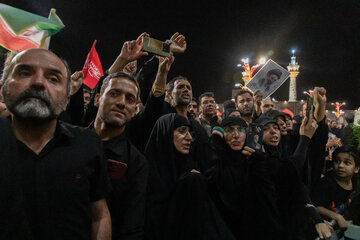دومین شب بزرگداشت رهبر شهید انقلاب اسلامی - حرم مطهر رضوی