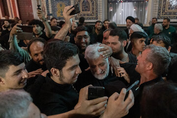 سعید جلیلی در دومین شب بزرگداشت رهبر شهید انقلاب اسلامی - حرم مطهر رضوی