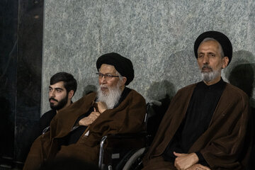 آیت‌الله سیدان در دومین شب بزرگداشت رهبر شهید انقلاب اسلامی - حرم مطهر رضوی