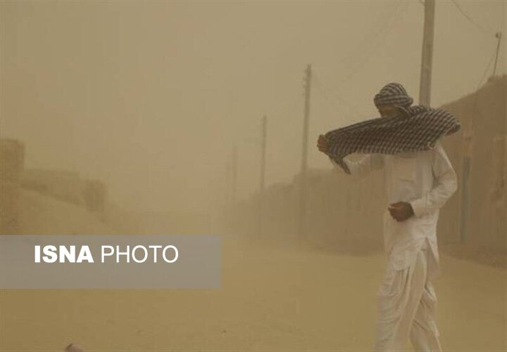 گرد و خاک در منطقه سیستان، ۱۶۶۵ نفر را روانه مراکز درمانی کرد