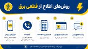 شرکت توزیع برق هرمزگان اعلام کرد:جزئیات دسترسی به سامانه جامع اطلاع‌رسانی خاموشی‌های برق