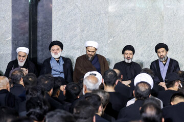 سومین شب بزرگداشت رهبر شهید انقلاب - حرم مطهر رضوی