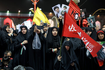 سومین شب بزرگداشت رهبر شهید انقلاب - حرم مطهر رضوی