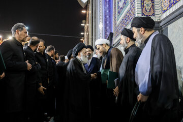 سومین شب بزرگداشت رهبر شهید انقلاب - حرم مطهر رضوی