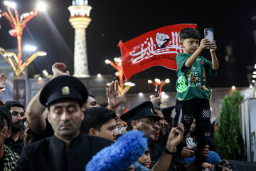 سومین شب بزرگداشت رهبر شهید انقلاب - حرم مطهر رضوی